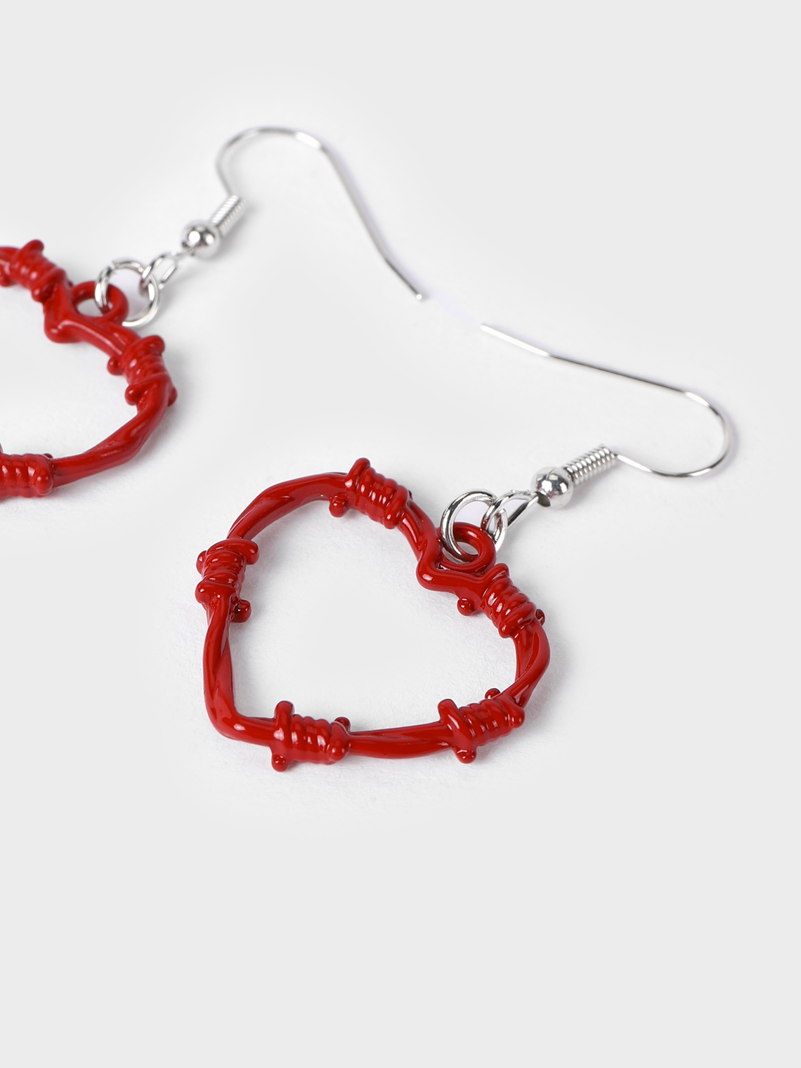 Y2K Red Accessory Earrings