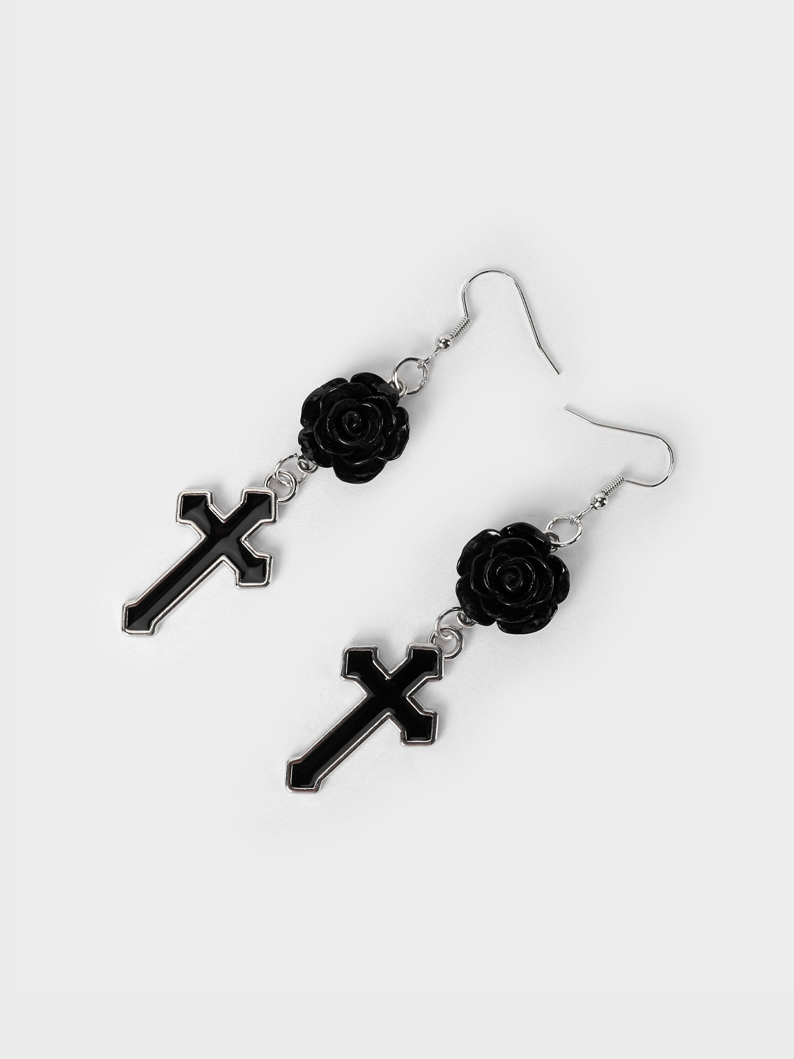 Punk Black Accessory Earrings