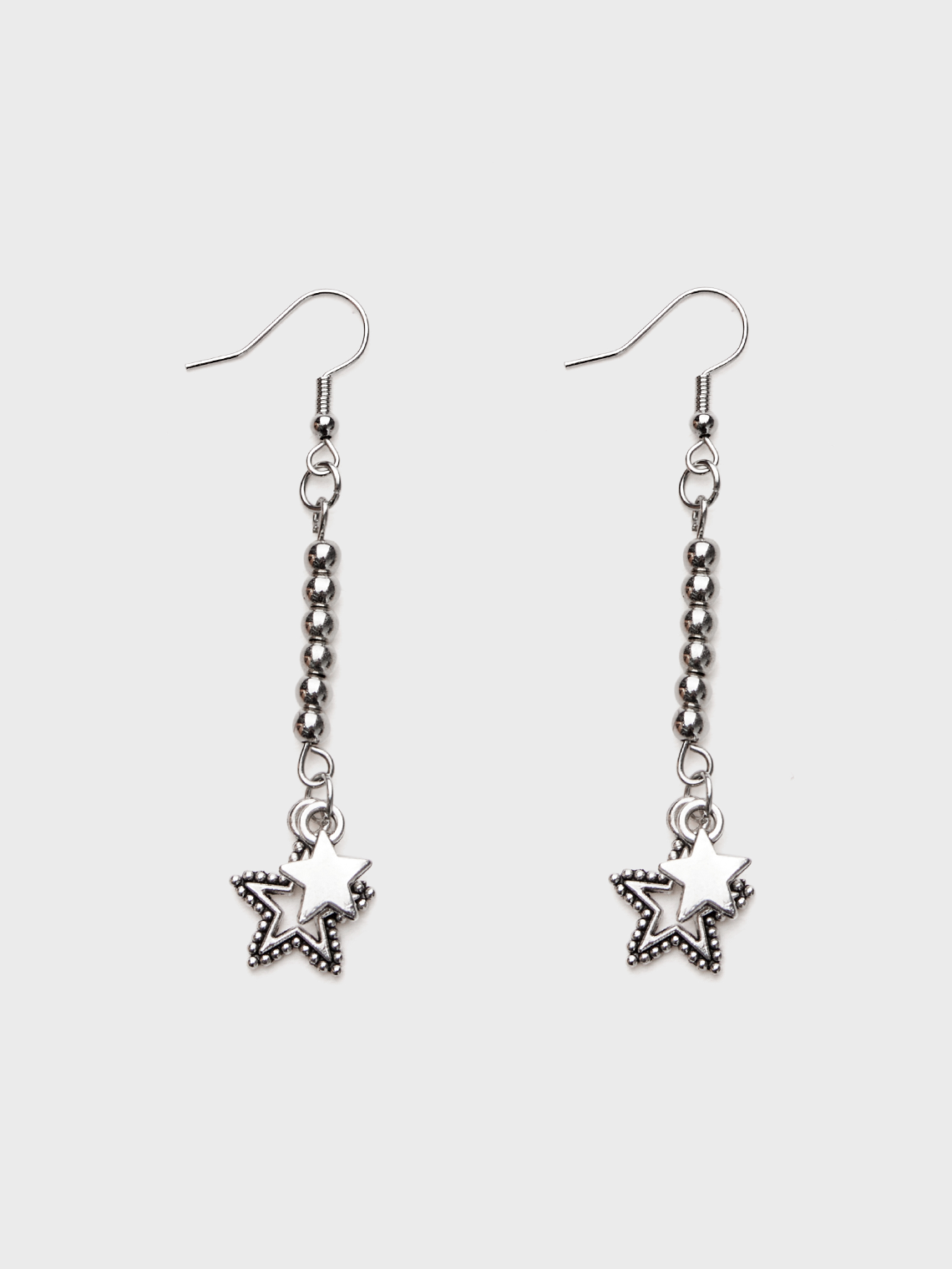 Y2k Silver Accessory Earrings