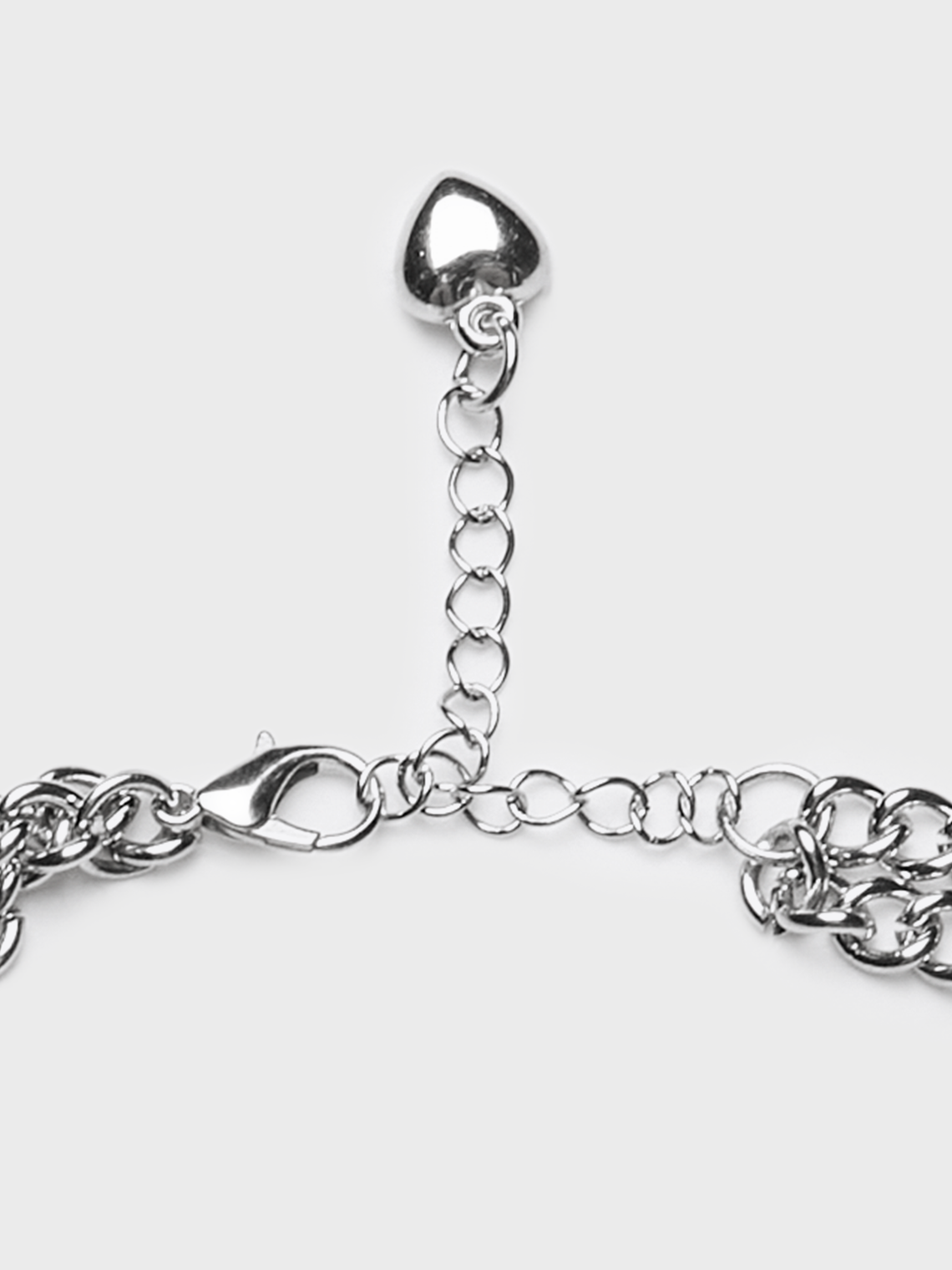 Punk Silver Accessory Choker