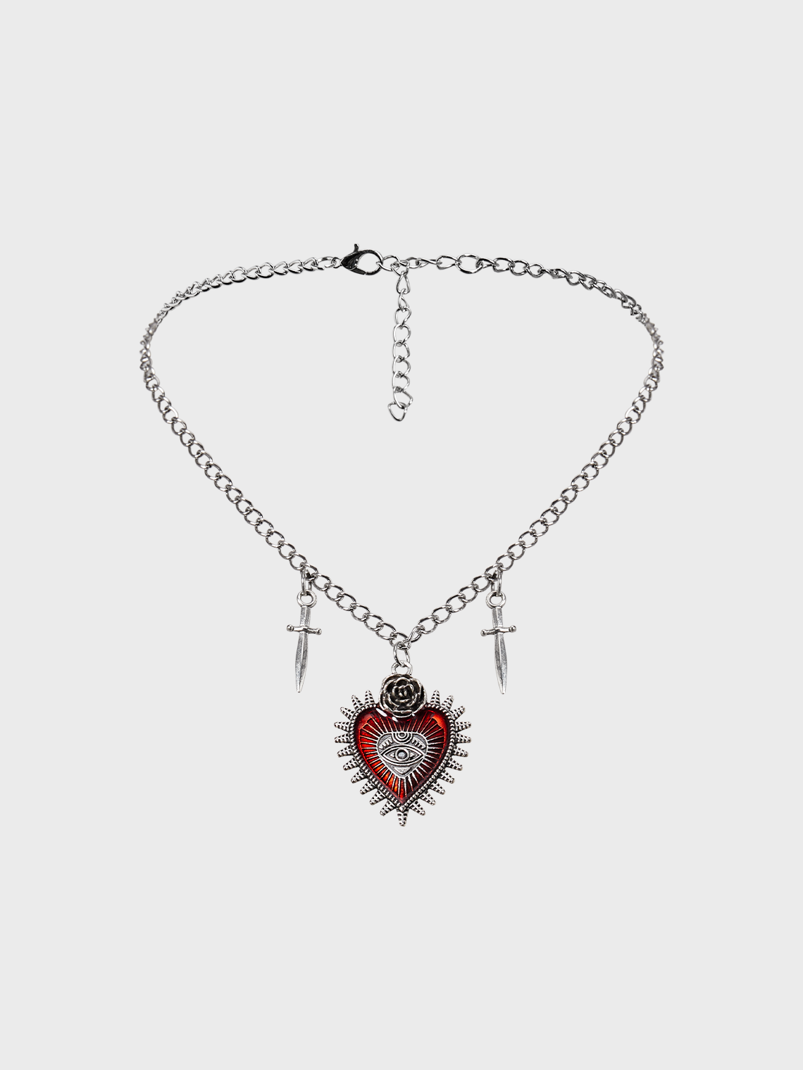 Punk Silver Accessory Necklaces