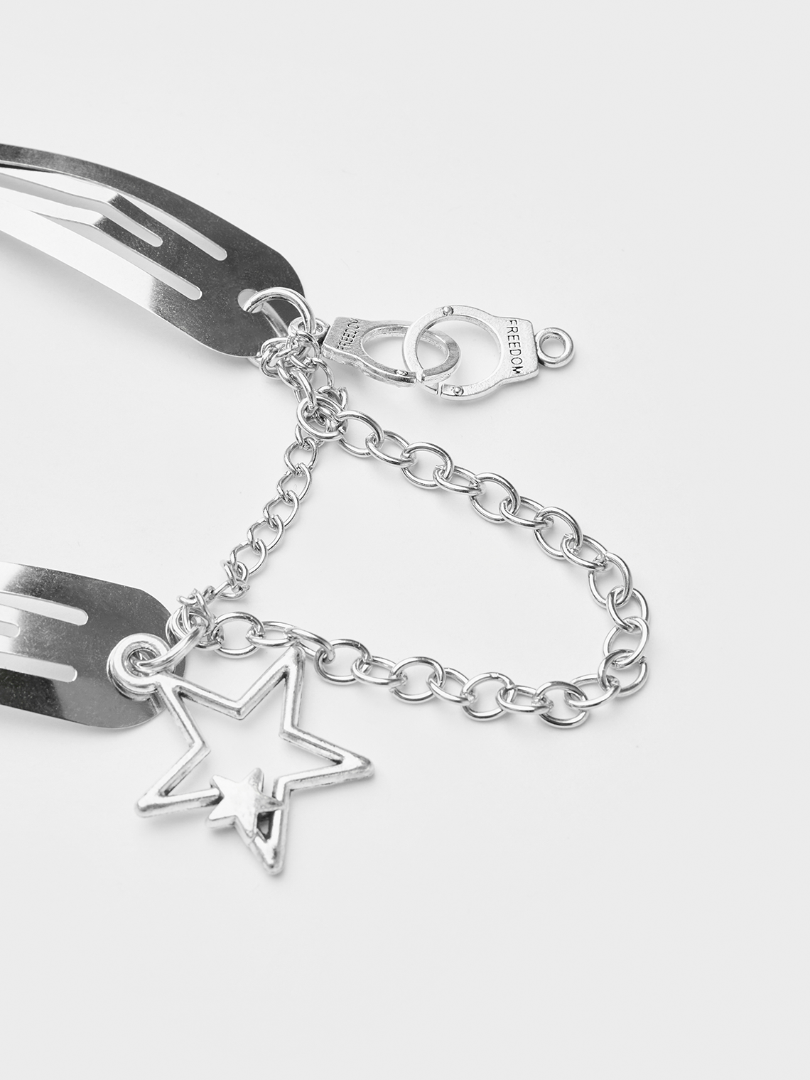 Y2k Silver Accessory Headband