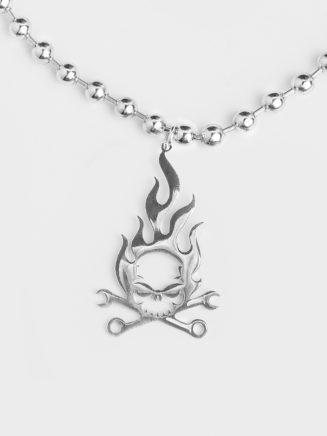 Punk Silver Accessory Necklaces