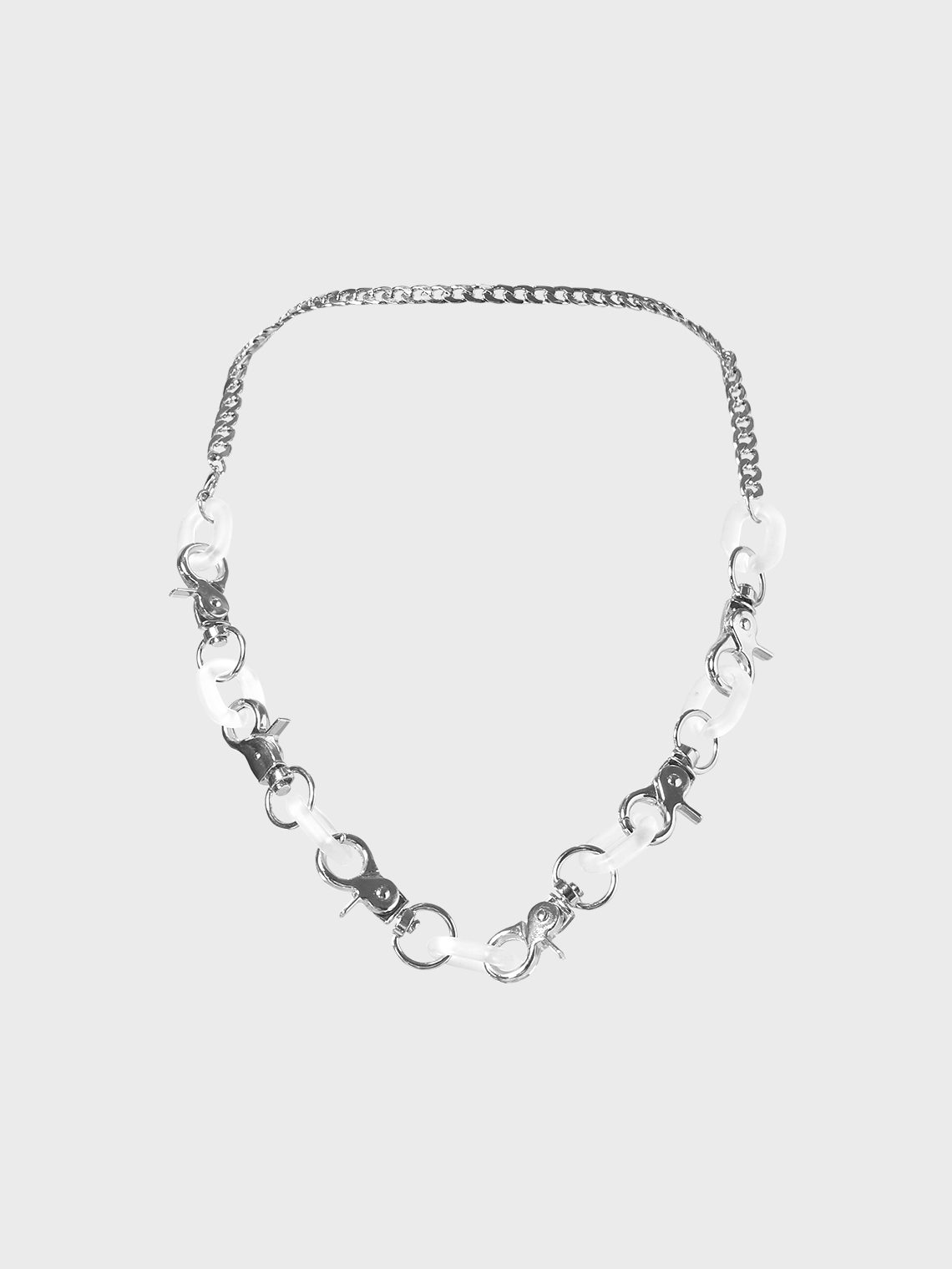 Street Silver Accessory Necklaces