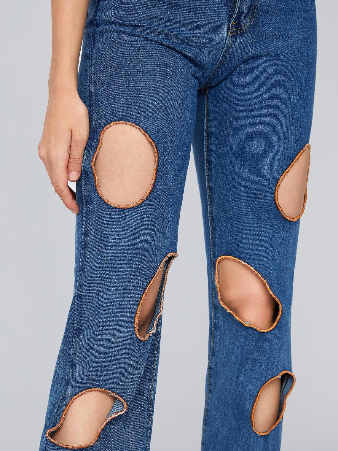 Casual Blue Bottom Jeans