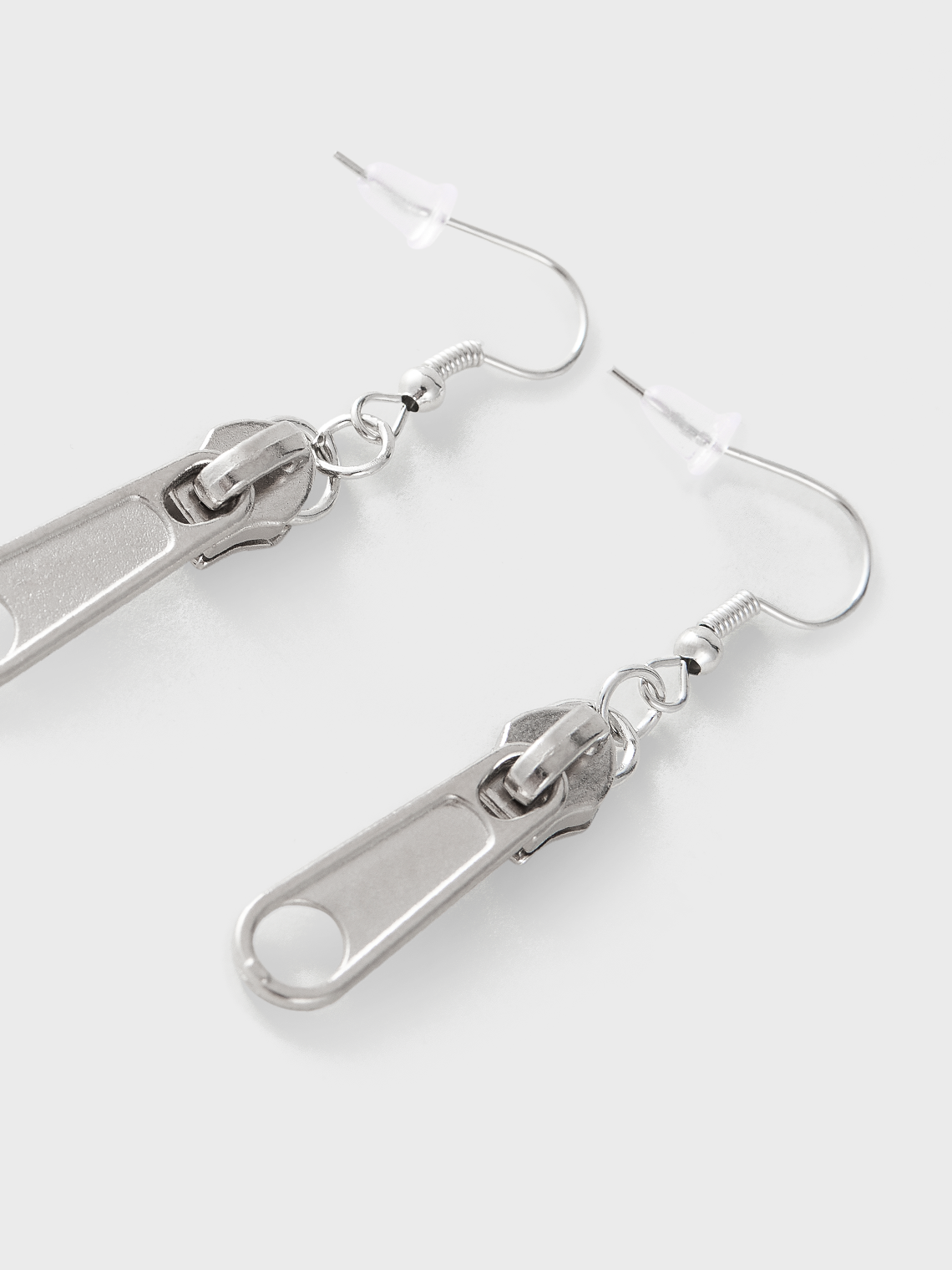 Street Silver Accessory Earrings