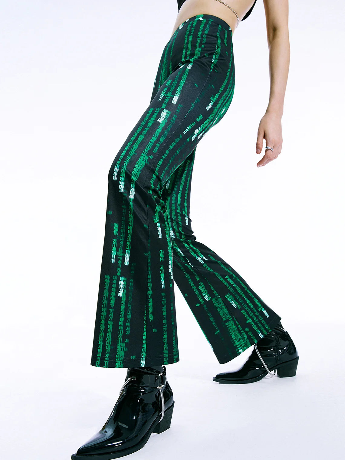 Fashion Green Bottom Pants