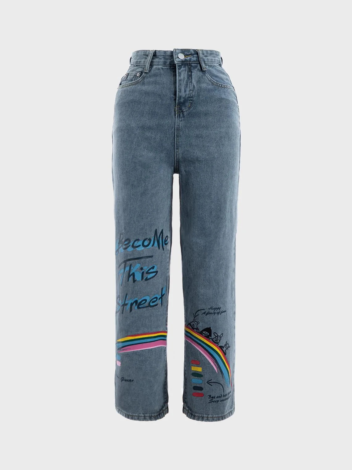 Casual Blue Bottom Jeans