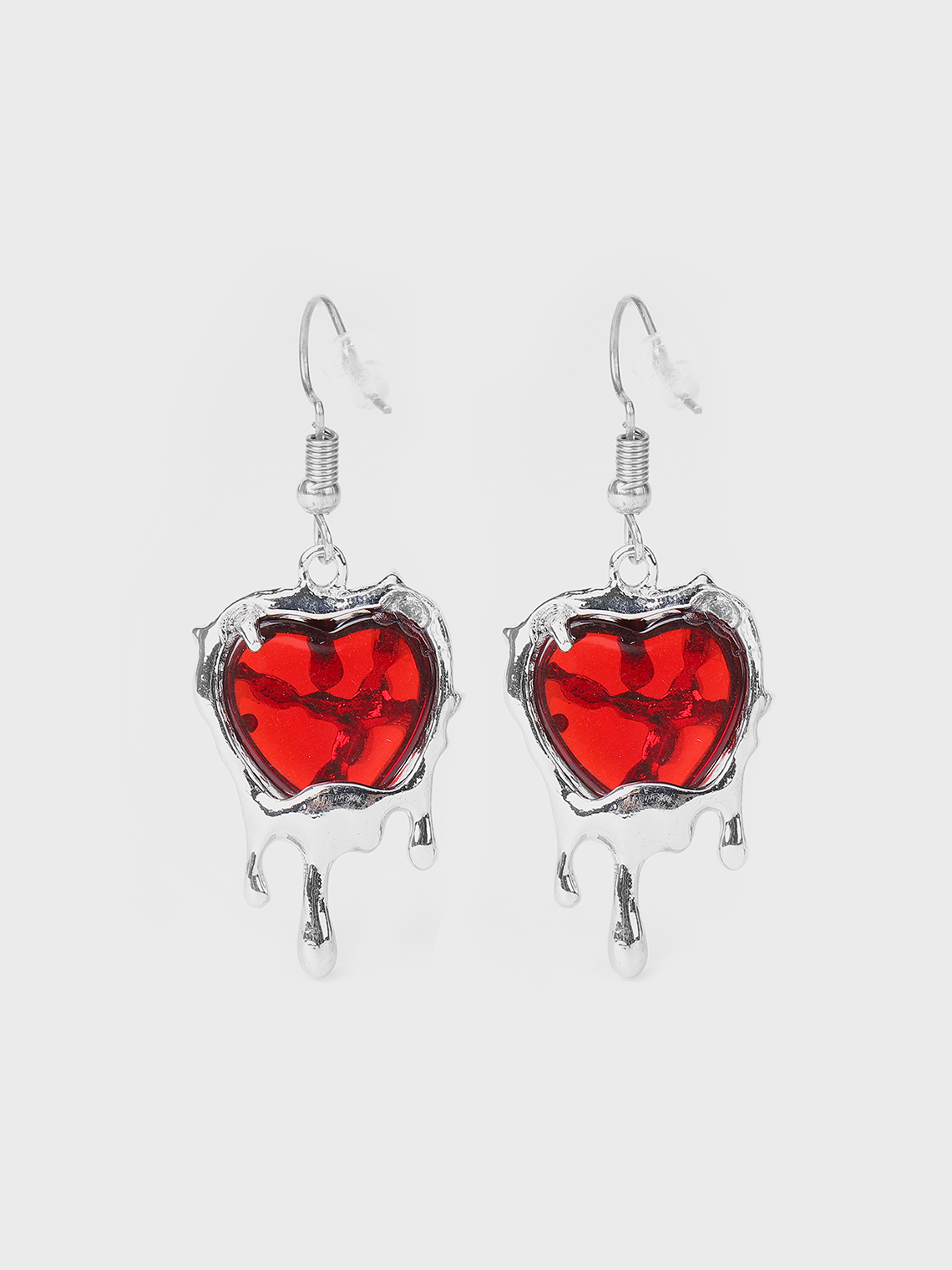 Metal Heart/Cordate Earrings