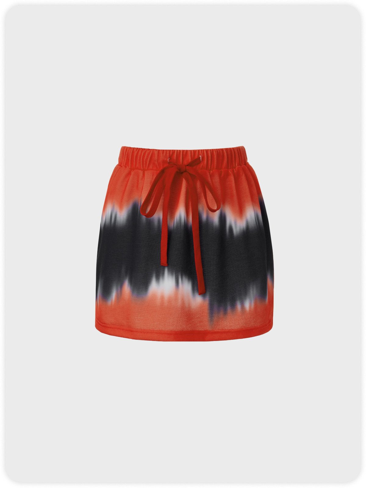 Reddish Black Bottom Skirt